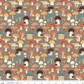 Mushroom Chestnut - Secret Garden Fabric