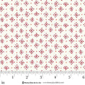 Cream/Red Mini Snowflakes - Scandinavian