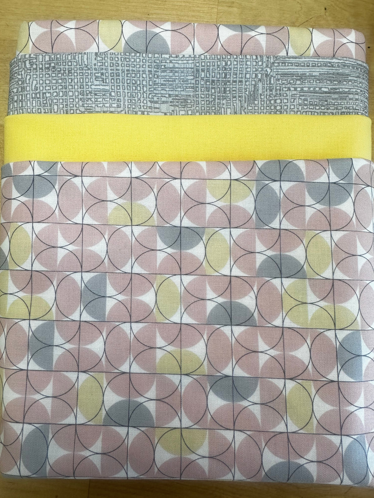 3 yd Quilt Kit - Keyline Pink