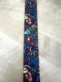 3 yd Christmas Tree Floral 1.5" Webbing Poly