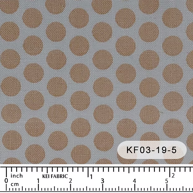 Tan - Honeycomb - Kei Fabrics