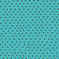 Pixie Dots Dk Aqua