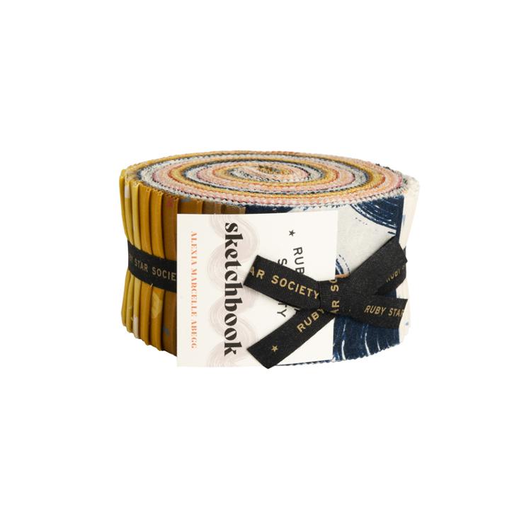 Sketchbook Jelly RollÂ® RS4070JR Ruby Star Precut#1