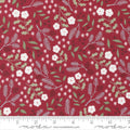 Christmas Eve Cranberry 5181 16 Moda #1