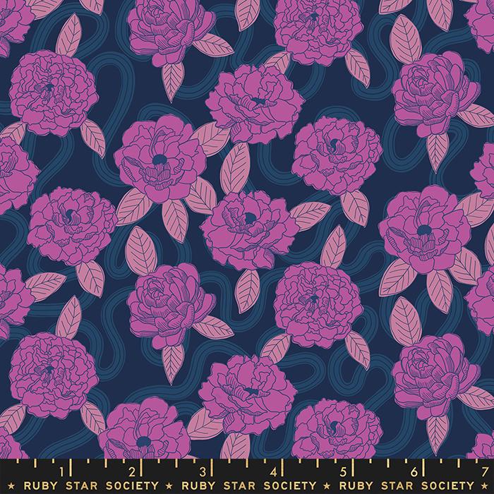 Verbena Peonies Navy RS6031 13 Ruby Star#1