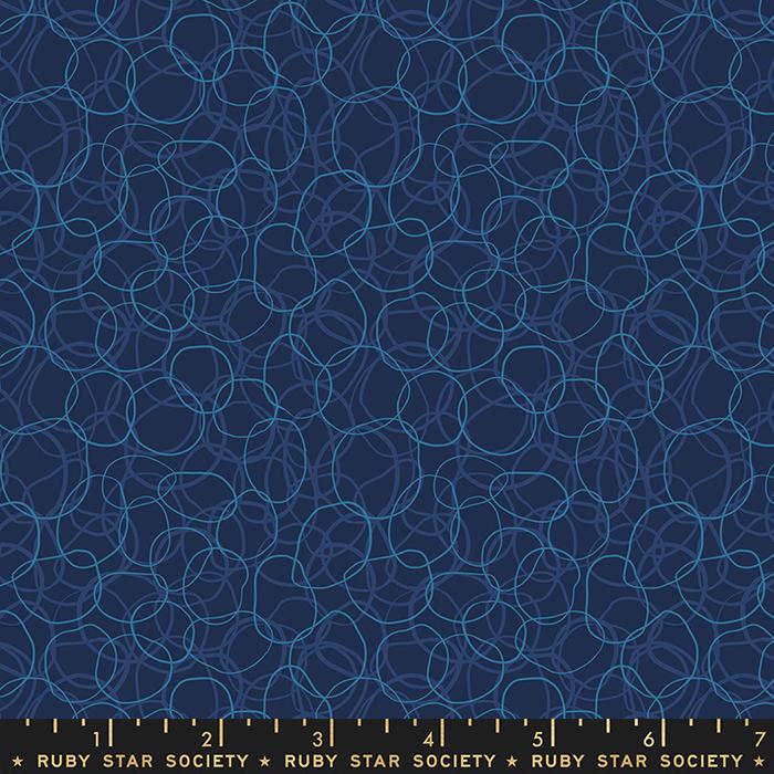 Verbena Rubber Bands Navy RS6039 15 Ruby Star#1