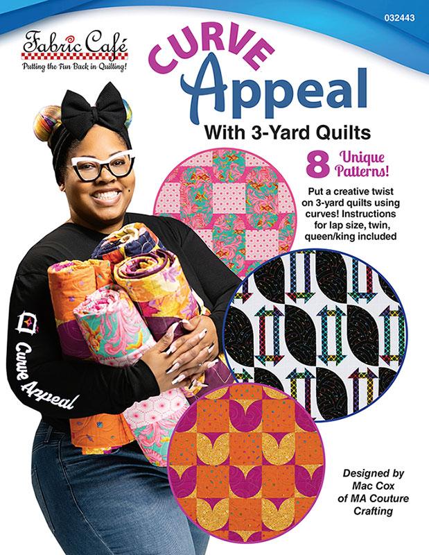Curve Appeal With 3-Yard Quilts FC 032443 Fabric Cafe#1