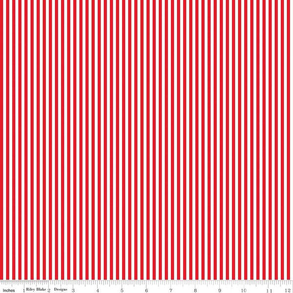 1/8 inch Stripe Red