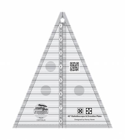 Creative Grids Kaleidoscope or Dresden Plate Triangle
