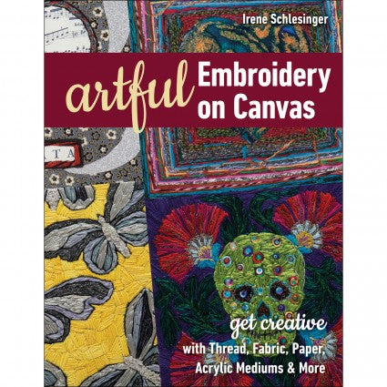 Artful Embroidery on Canvas