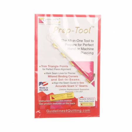 Guidelines Ruler Prep Tool & Instruction Booklet