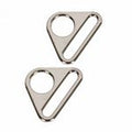 Tri-Ring fl 1.5in Nickel 2pc