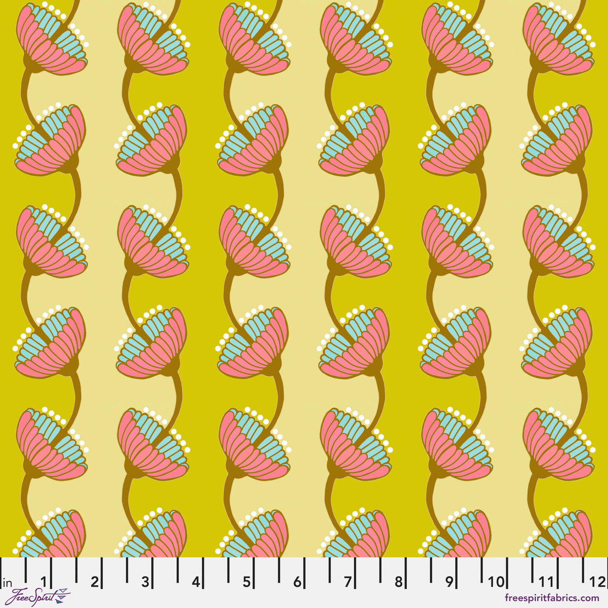 Striped Bells - Saffron || Brave