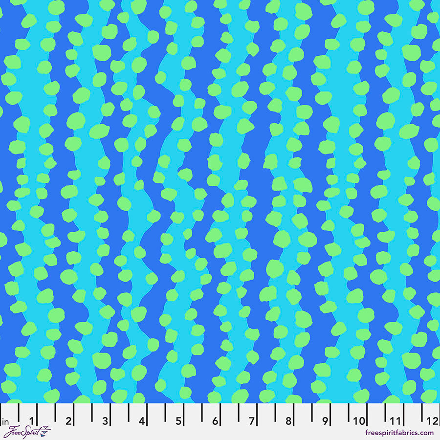 Bubble Stripe - Aqua