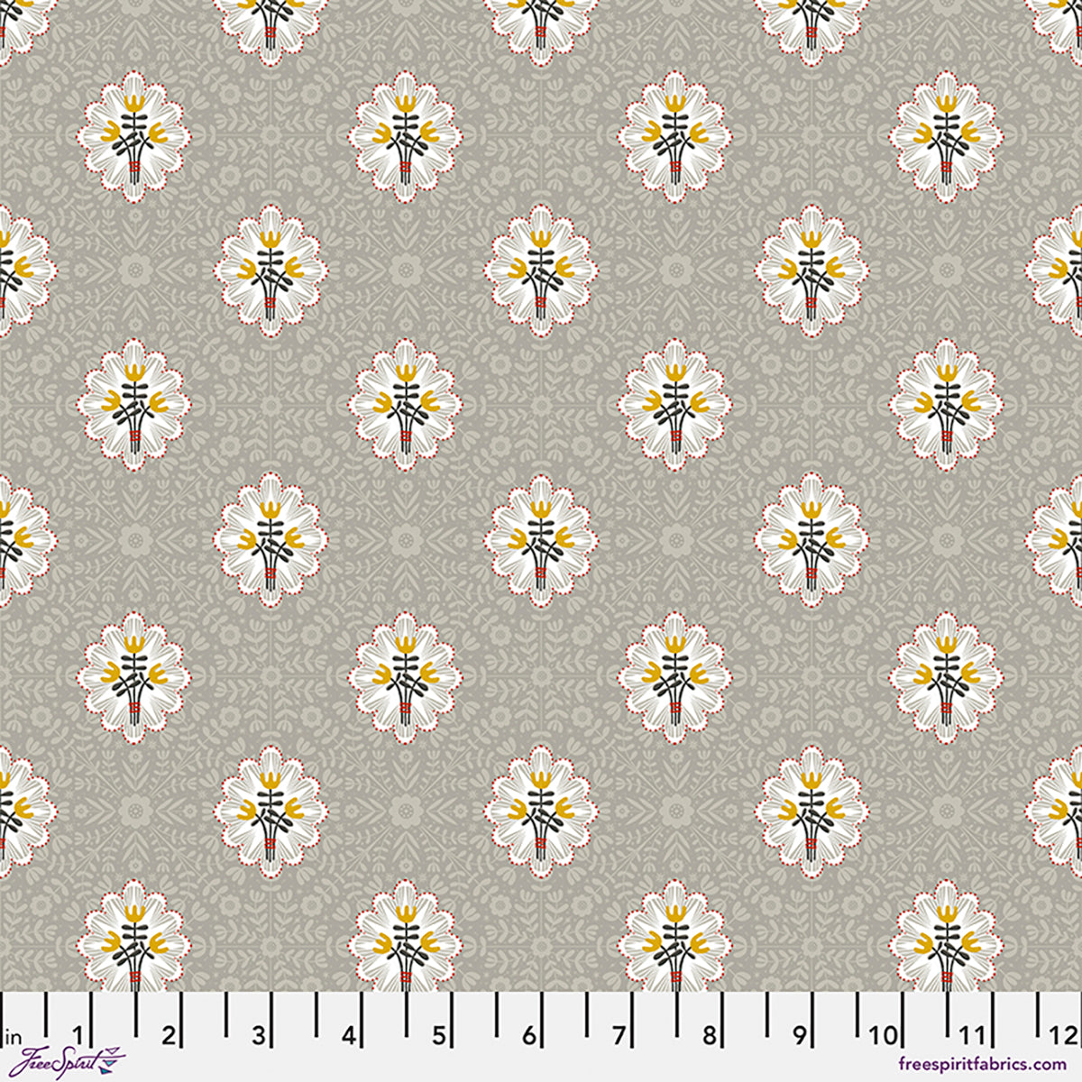 Soft Floral - Taupe