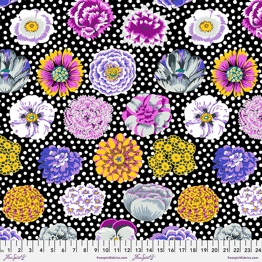 Big Blooms - Black