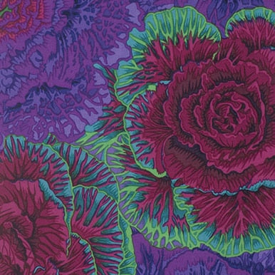FreeSpirit Fabrics | Brassica - Purple| Kaffe Fassett Collective Classics | Kaffe Fassett Collective