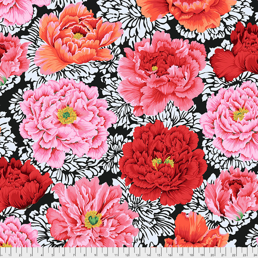Brocade Peony - Crimson || Stash
