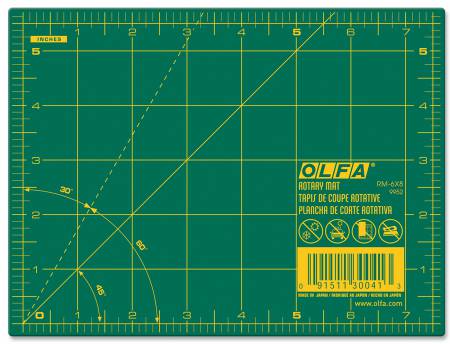 Cutting Mat with Grid 6in x 8in