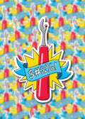 Sip n sew stickers