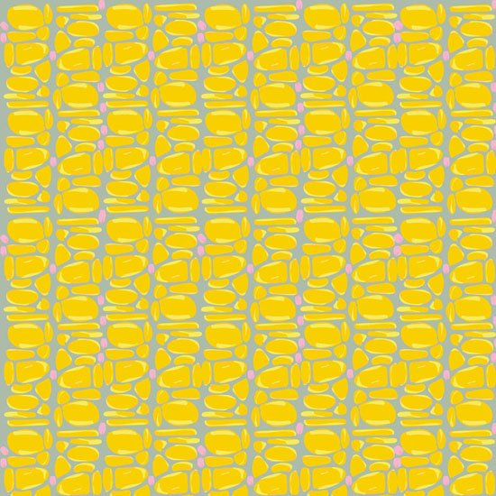 Pebble Print - Yellow